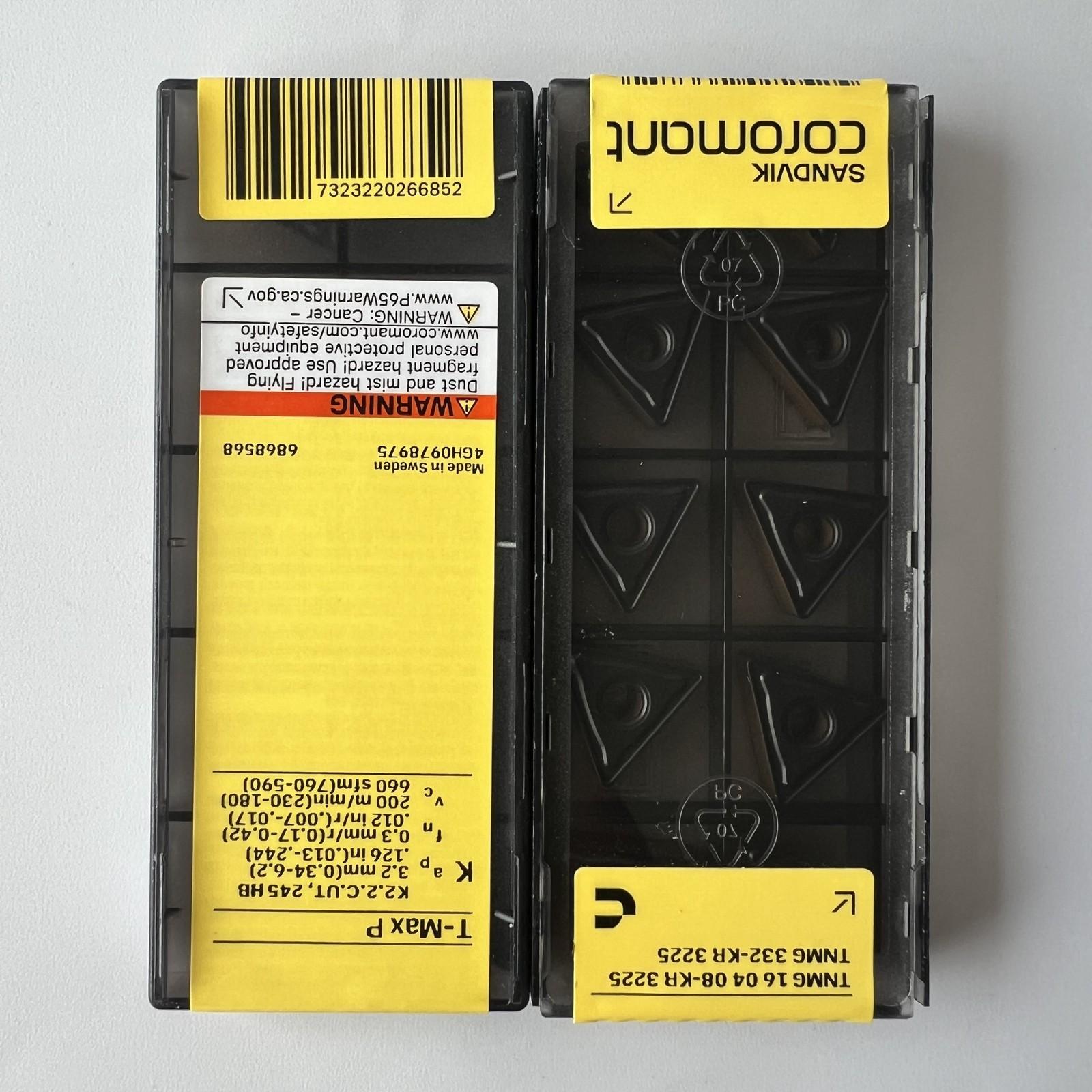 

SANDVIK / TNMG160408-KR 3225 / Original Swedish hard alloy blade 10 Pcs