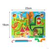 Maze Game Labyrinth Toys Brain Teaser Learning Education Puzzle Children
