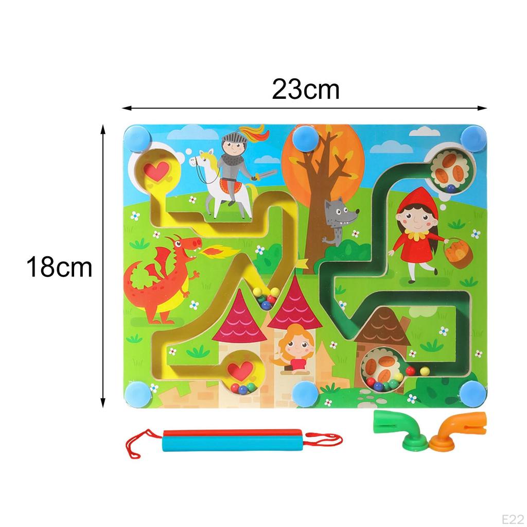 Maze Game Labyrinth Toys Brain Teaser Learning Education Puzzle Children