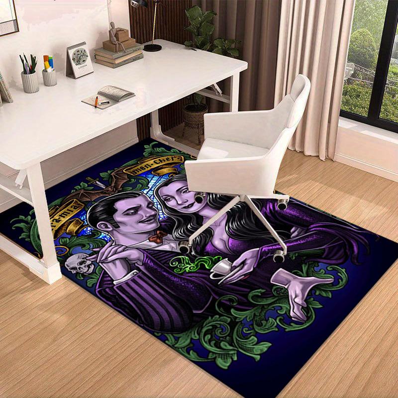 Gothic Adams Carpet, Chair Rug,Rug for Office Bedroom living rooms, Doormat decor Fan Gift Christmas Gift
