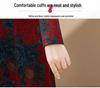Elegant Autumn Trench Coat Dress Set for Mature Women: Long-Sleeved, Over-the-Knee Two-Piece with Stylish Design
