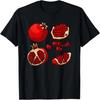Pomegranate Fruit Retro Vintage - Pomegranate T-Shirt