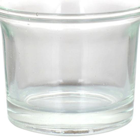 Glass Bird Feeder Cups, Feeder Replacement Bowls, 2.44 Inch Weatherproof Glass Bowl for Hummingbird & Finch, Outdoor Hanging Feeder Accessory & Candle