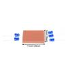 Medical Injection Practice Pad Silicone Wound Model for Blood Collection Return Training Clinical Simulation Student Kit