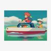 Studio Ghibli Princess Mononoke Felt Fabric Poster - Multiple Sizes (A1, A2, A3, A4)