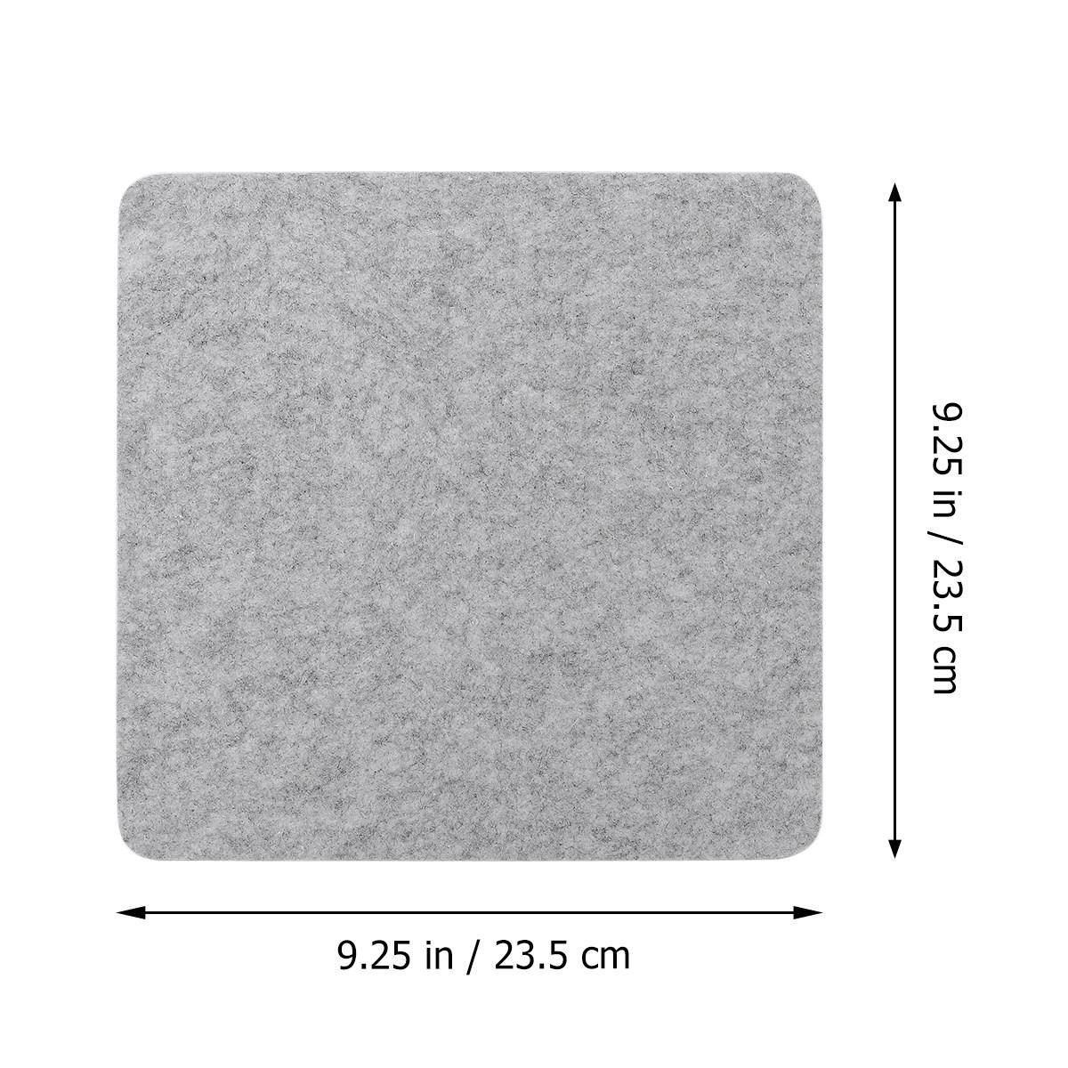 Wool Ironing Mat Wool Pressing Pad 9x9inch Heat Resistant Ironing Board Felt Press Pad for Quilting Sewing Embroidery Home