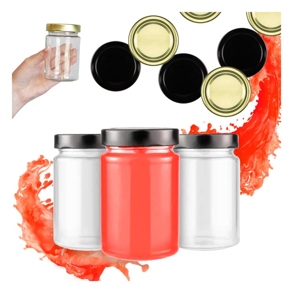 ATENA jar 330ML + HIGH LID FI66 JAM HONEY CANDLES WEDDING