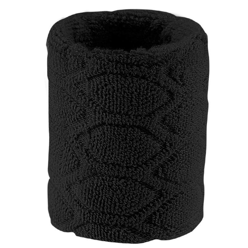 

Unisex Sport Wrist Band for Women Man Kid Absorbent Sweatband Wrist Sweatbands for Tennis Soccer Basketball Running Gym чорний