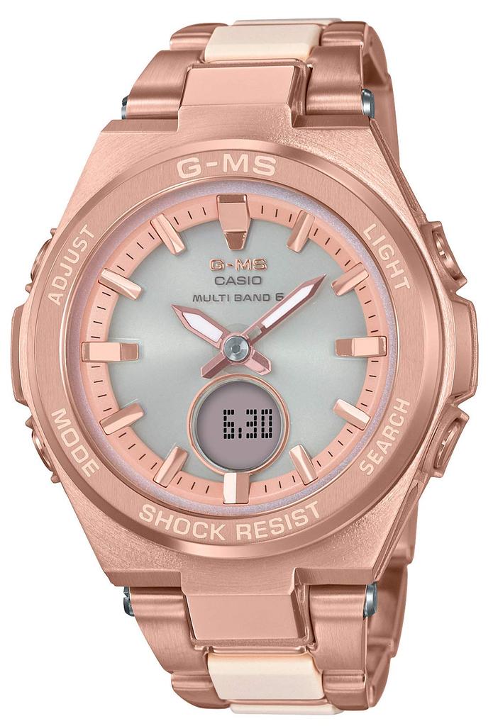 [Casio] Babygie G-MS Radio Solar MSG-W200CG-4AJF Women's Pink
