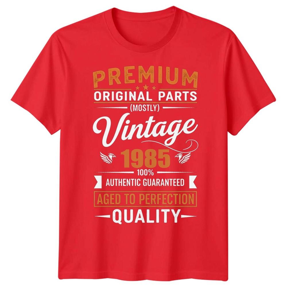 Vintage 1985 Original Parts Mostly 41st Birthday Unisexs TShirt Unisexs Graphic Tee