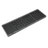 Foldable Keyboard B089T 3 Folded Touchpad Function 64 Keys Portable Type C Charging Magnetic Closure Computer Keyboard