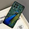 Coque à motif paon animal pour Samsung Galaxy M33 M53 M13 M15 M35 M55 M32 M16 M36 M56 M54 M20 M52 M34 M14 M11 M31