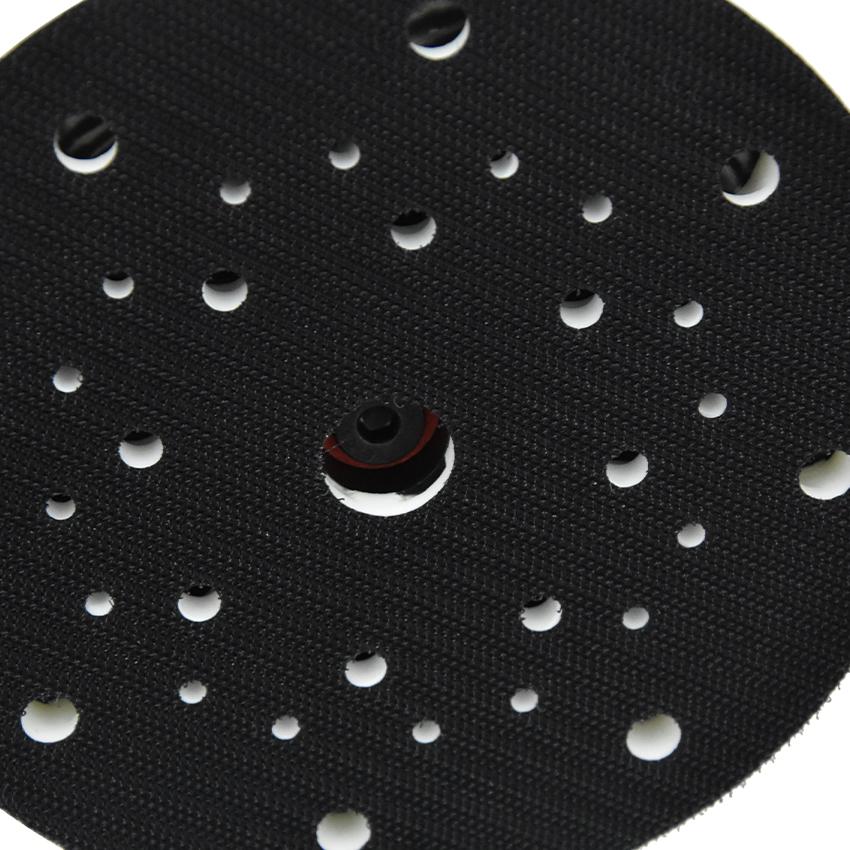 6 Inch Electric Circular Sander Machine Variable Speed Sanding Tools with Hybrid Dust Canister Electric Woodworking Polisher