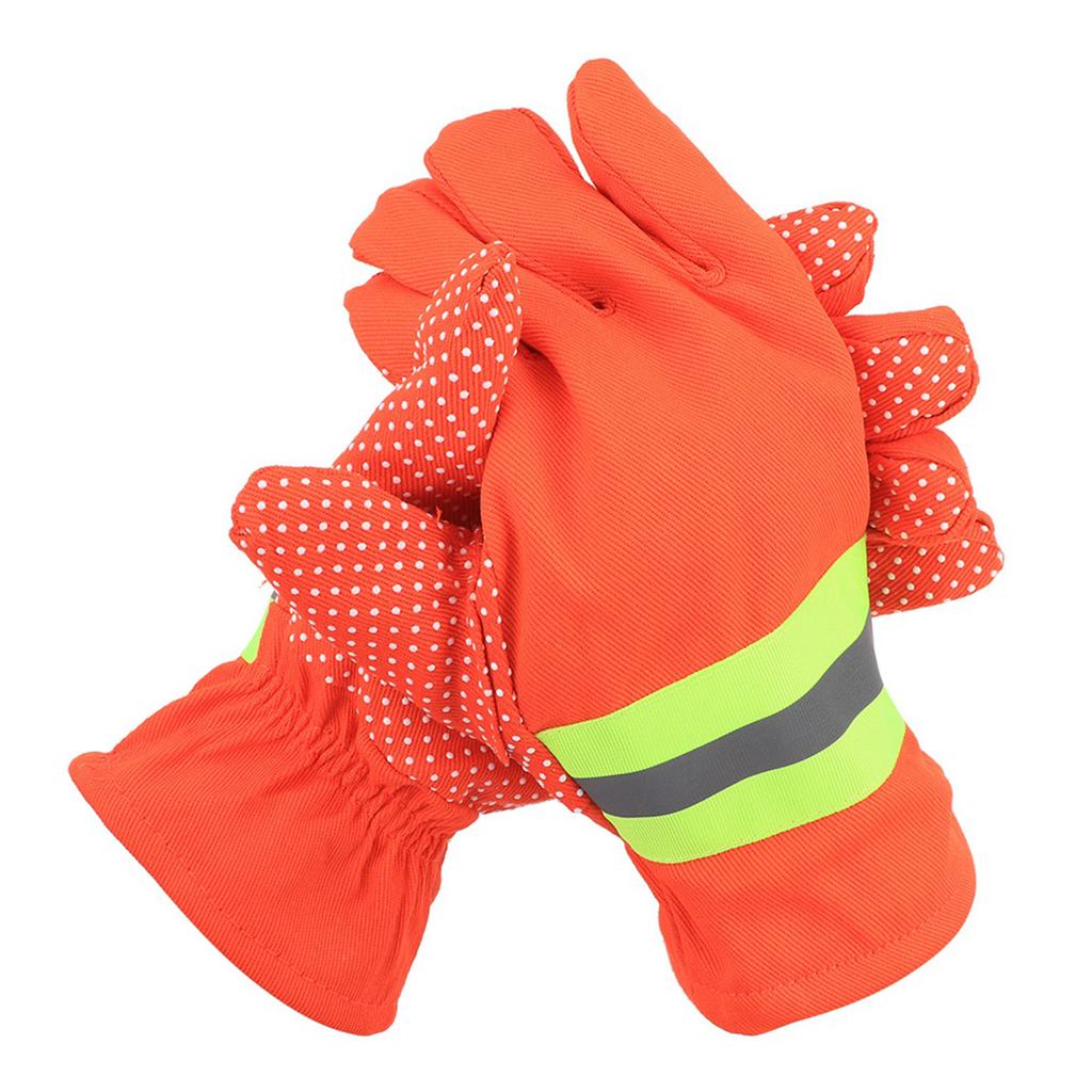 Feuerfeste Rutschfeste Feuerwehrhandschuhe Wasserdicht Atmungsaktiv Antistatisch Hitzebeständig Feuerwehrmann