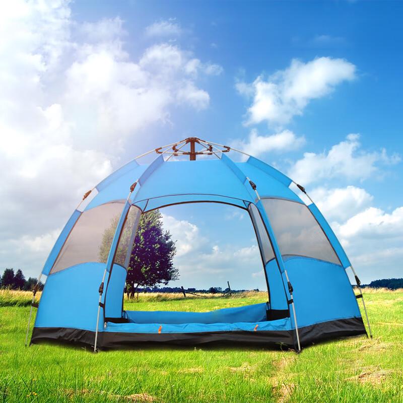 Automatic Double-Layer Outdoor Camping Tent 3-5 Person