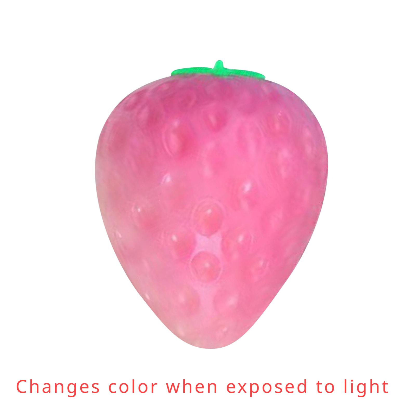 

Strawberry Squishy Stress Balls For Kids Adults Stress Ball Sensory Toy Dough Ball Fidget Toys Squeeze Ball For Anxiety Relief