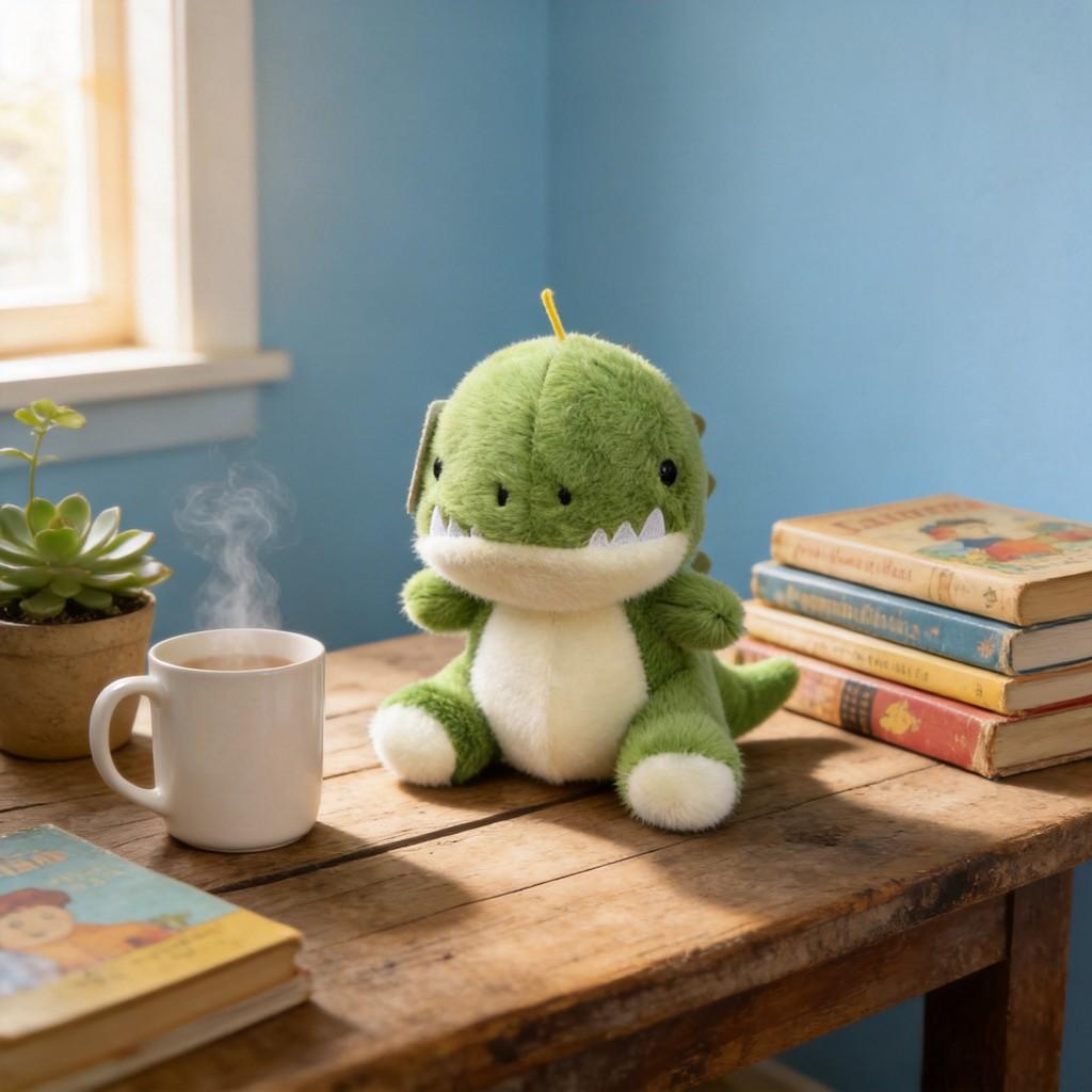 Plush Dinosaur Toy For Kids Girls Boys Soft Stuffed Animal Gift For Sleep Comfort