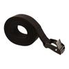 Fastening Belt 25mm X 150cm Self-Locking Buckle Black 250kg POLYAMIDE Strap
