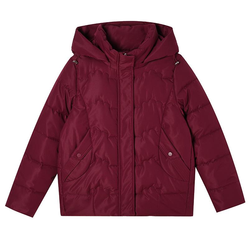 6XL Large Size Winter Mother Cotton Coat Fashion Old Women Winter Thickened Warm Cotton Coat