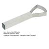Hand Weeder Tool Stainless Steel Triangular Head Weeding Tool Manual Weed Remover Portable Garden Tool for Easy Weeding Soil Loosening