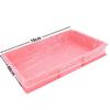 10pcs Elastic Pet Tray Cover Transparent Bird Cage Tray Durable Rabbit Cage Tray Mat  for Dog Cat