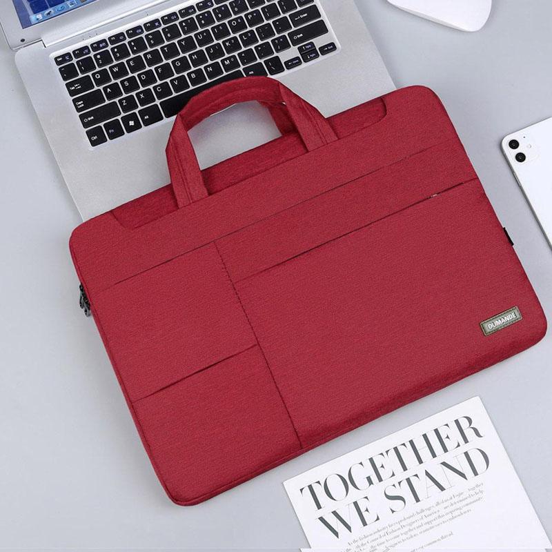 Servietă pentru laptop din pânză de 15,6 inchi și geantă Messenger