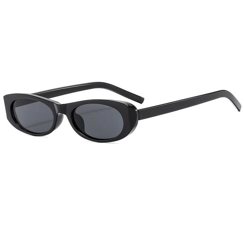 

Vintage Cat Eye Oval Sunglasses Women Designer Fashion Trendy Small Frame UV400 Protection Sun Glasses only 1pcs sunglasses