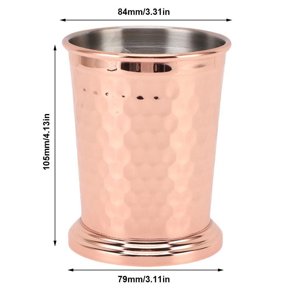 304 Stainless Steel Stainless Steel Drinking Cup Wide Base Stability Beverage Cup Party