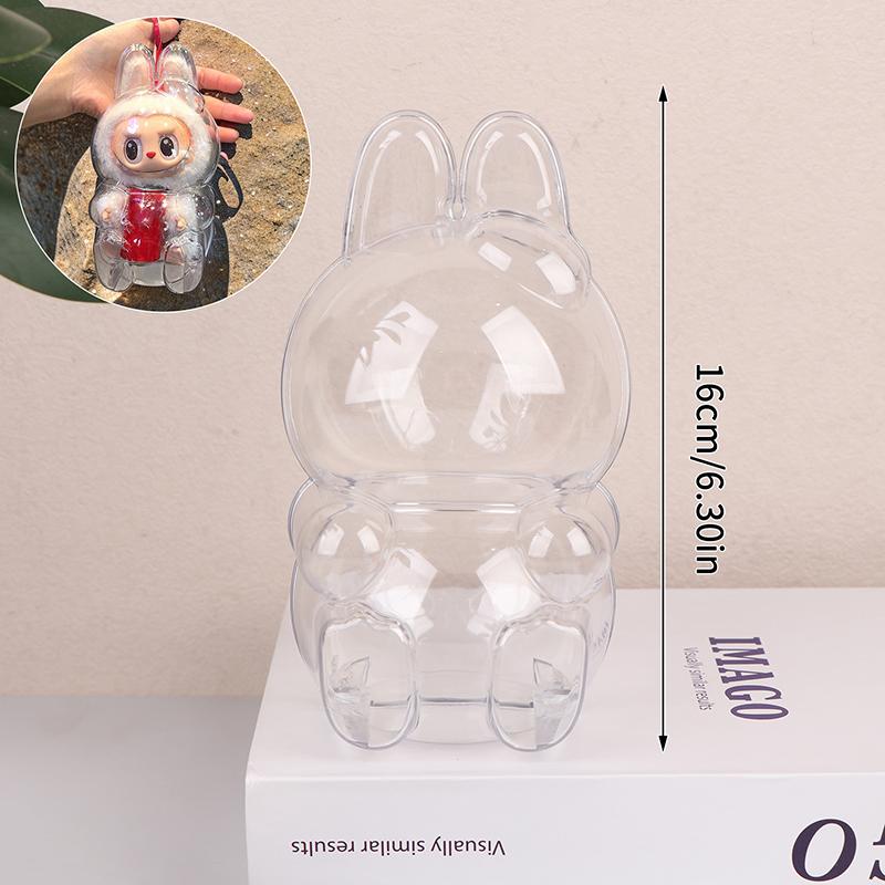 Transparent Protective Case Doll Dust Case Protective Cover Baby Clothes Wear