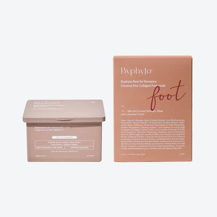 [Byphyto] Byphyto Healing Care Foot Set (Mask Pack 1 + Foot Pack 1) Mask Pack 1 + Foot Pack 1