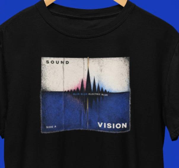 Sound And Vision T-Shirt / David Bowie Inspired Retro Vintage Rock Tee