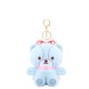 12cm Anime Cartoon KT Tiny Chum Little Cham Bear Keychain Hello Kitty Friends Plush Doll Bag Pendant Cartoon Girls Gift