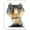 Spectacle Holder Metal Eyeglass Eyewear Rack Animal Sculpture Eyeglass Display Stand (Cat Shape)