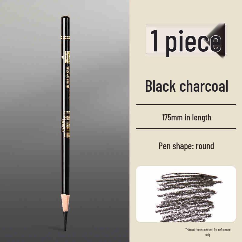 Neoni White Charcoal Pigment Pencil Set for Beginners - Black & Brown. Regular