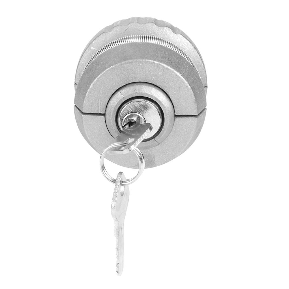  Trailer Hitch Coupling Lock Heavy Duty Anti Theft Tow   Security Hitch Lock   Fit for Most Trailers Trucks and SUVs Alloy Material with 2 