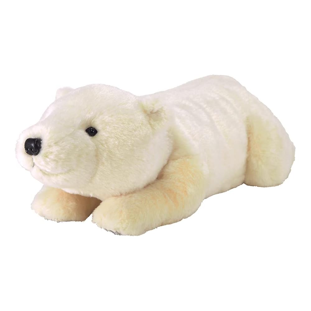 Sunlemon White Bear Plush Toy 20x46x14cm Animal Stuffed Toy Size M