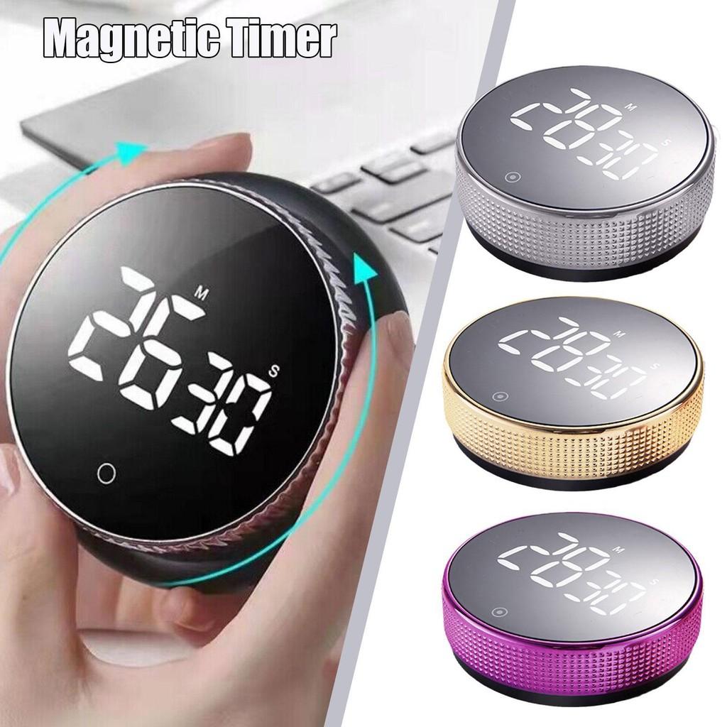 Magnetic Led Kitchen Timer For Cooking And Learning With Magnetic Mount For Home Chefs