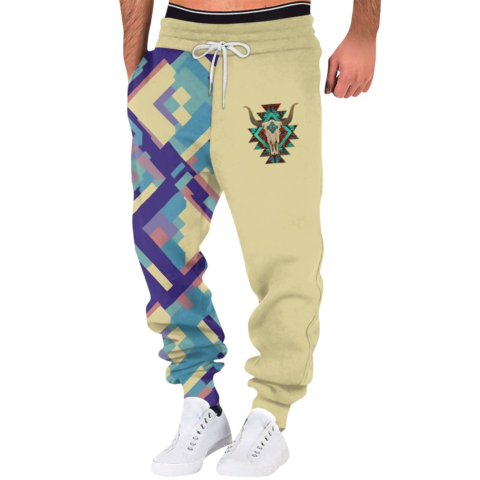 Весенние и осенние спортивные однотонные брюки для фитнеса — фото 8