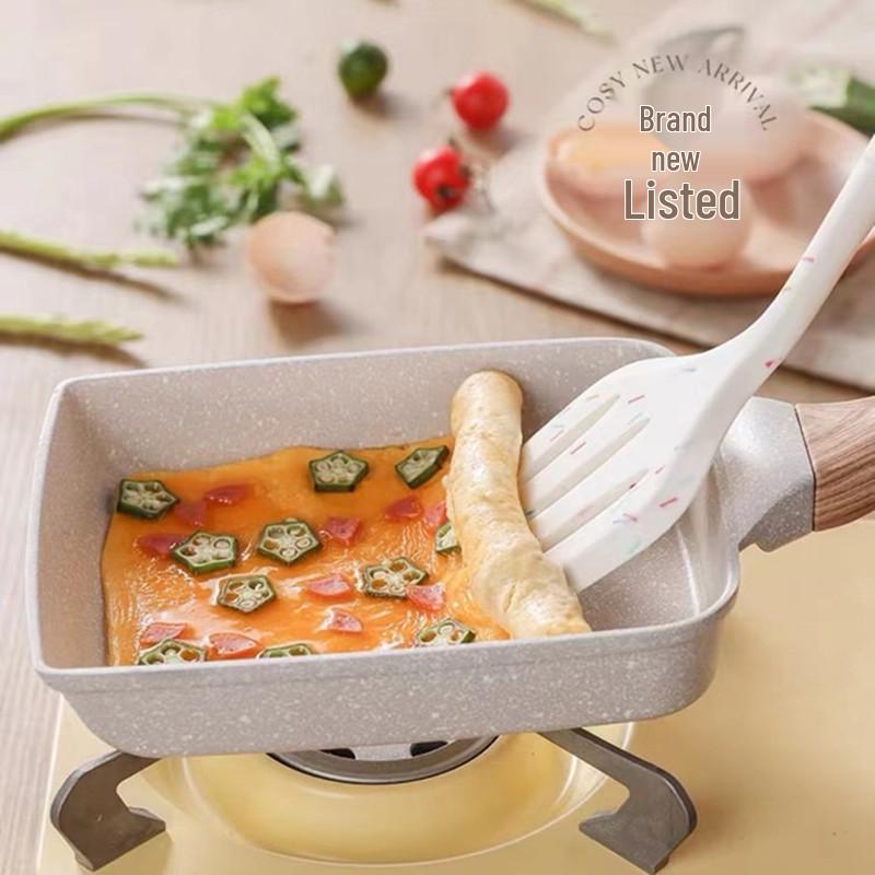 Antihaft Japanische Tamagoyaki Bratpfanne, Maifan Stein Eierrollenpfanne, Mini Flache Pfanne für Frühstück
