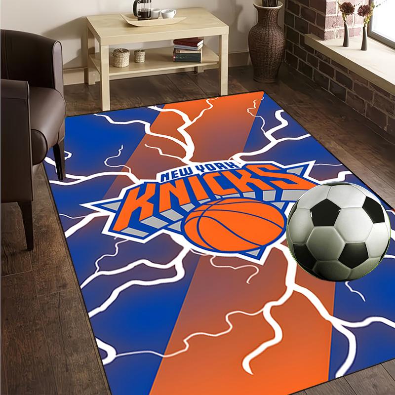 New York Football Rug Office Carpet Non-Slip Mat, Chair Rug Floor Covering for Gaming, Bedroom, Living Room , Home Decor Christmas Gift