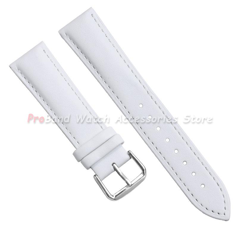 Morbido Cinturino per Orologio in Vera Pelle di Vitello 12/13/14/15/16/17/18/19/20/21/22/23/24mm Cinturini per Orologio Uomo Donna Accessori Cinturino