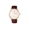50m Water Resistant Automatic Mechanical Movement Genuine Leather Strap Watch Men's Watches NH8353-18A
