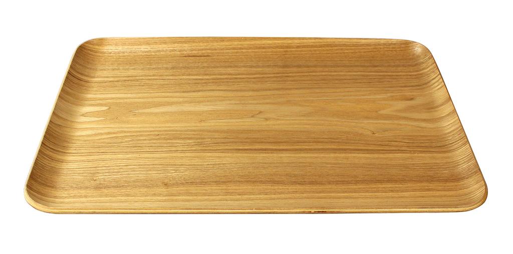 Maebata Homemade Cafe 32cm Wooden 51438 Tray, Tray,