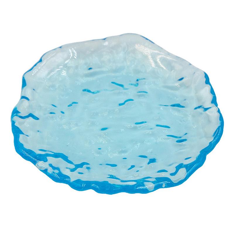 Nail Brush Holder Stand Organizer Case Cleaner Container Storage Box Tray Plate Rhinestone Glitter Display Nail Art Tools