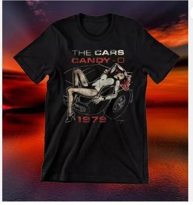 The Cars Band Tişörtü 90'lar Rock Band Tişörtü, unisex pamuklu tişört
