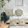 Bohemian Style Bell Orchid Cushion Covers Pillowcase Fantasy-Inspired Home Decor Sofa Cushion Cover Living Room Bed Car Decor
