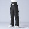 Unisex Winter Ski Pants: Windproof, Waterproof, Thickened, with Suspenders - Perfect for Snowboarding and Skiing.