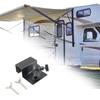 Aluminum Solar Panel Gutter Mount Adjustable Solar Bracket Hole Frees Installation Upgrades for Long Lasting Durability