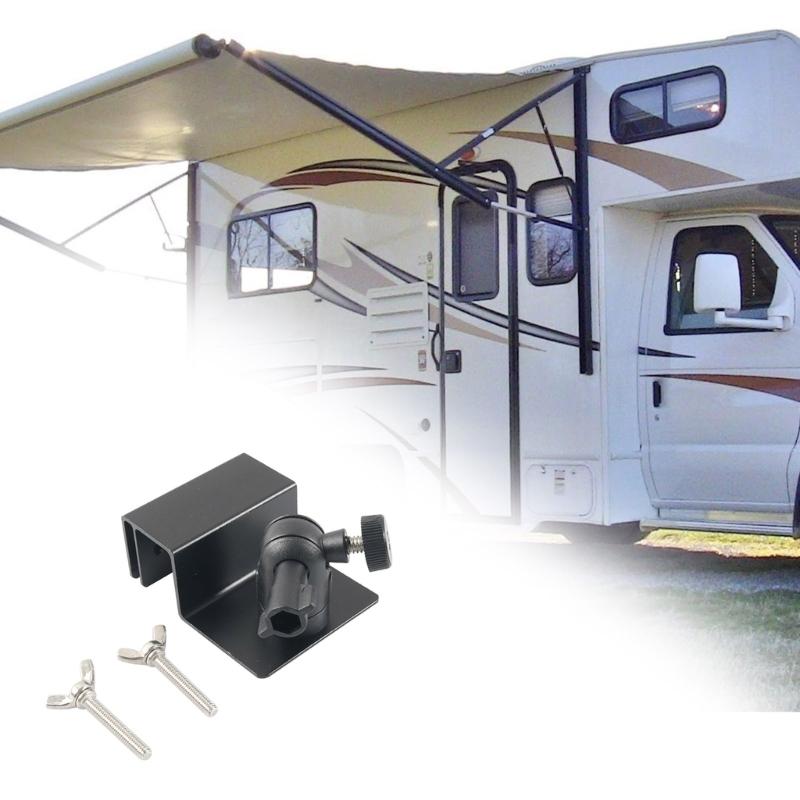 Aluminum Solar Panel Gutter Mount Adjustable Solar Bracket Hole Frees Installation Upgrades for Long Lasting Durability