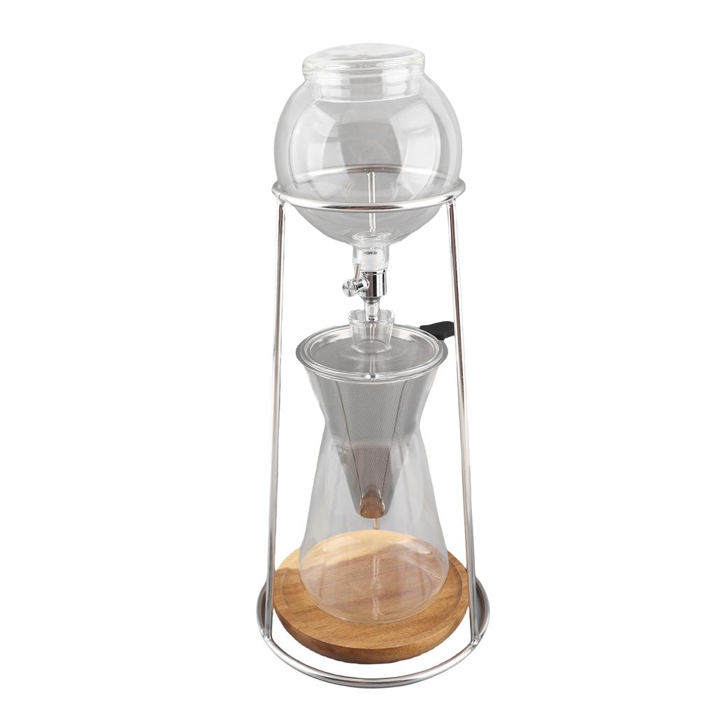 Dripper Ekspres do Kawy Hand Brew Odporny na Ciepło Przenośny Szklany Borokrzemowy Dripper Ekspres do Kawy do Domowego Baru